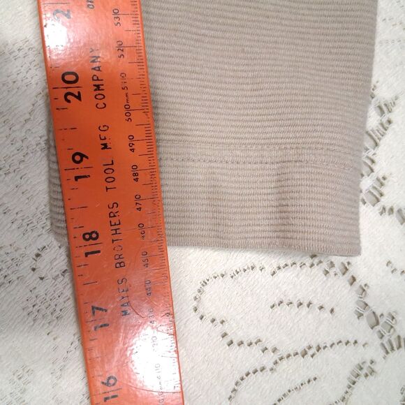 Van Heusen Sweater Men's Small Classic Fit Ribbed Knit Long Sleeve 1/4 Zip - Picture 7 of 10